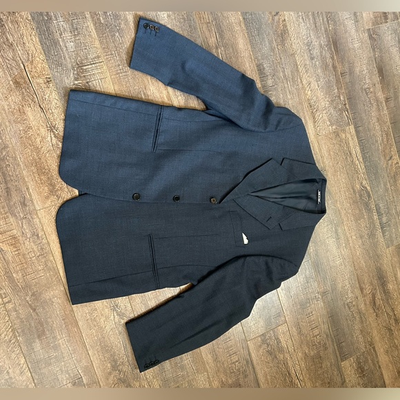 Collezione Italia VINTAGE. Made in Italy. Blue Two Piece Suit. - Picture 2 of 11